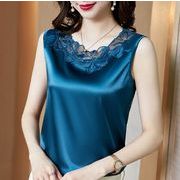 レディースキャミソール OLキャミソール 通勤 オフィスタンクトップキャミソール レースキャミソール