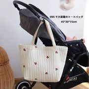 DCマザーズバッグ トート ヌビバッグ 大容量 おしゃれ キルティング キルト バッグ 軽量