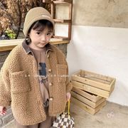 2025新作  子供服  トップス  コート  韓国風  2色80cm～130cm DC