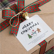 Christmas限定 包装 飾り ありがとうシール クリスマスシール ステッカー 梱包 merry christmas Xmas