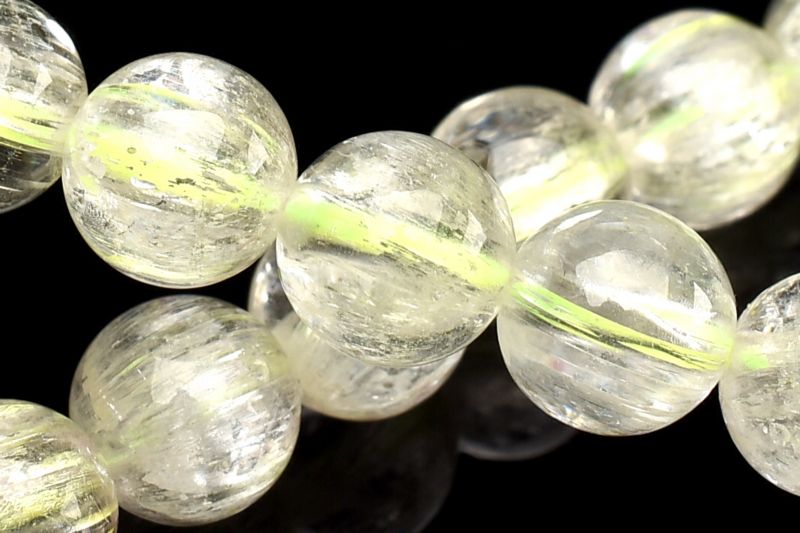 1点物】AAA透明◇キャッツアイ効果 クンツァイト(ヒデナイト) 7mm