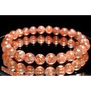 【１点物】AA☆アルーシャ産 レピドクロサイトインフェルドスパー 7mm ブレスレット _MC983