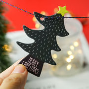 Christmas限定 DIY包装資材 飾り クリスマスハングタグ ギフトタグ ラッピング 紙タグ  merry Xmas