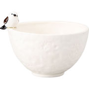 フィギュア付き茶碗/シマエナガ/かわいい/動物