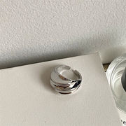 当店のおすすめ INSスタイル シンプルファッショナブルな シワ立体デザインリング