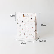 【雑貨】包装資材　プレゼント包装　紙袋 ギフト紙袋 手提げ袋　クリスマス