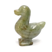 ≪特価品/国内在庫≫ジェイド翡翠 アヒル/彫刻/約38x49x18mm1点もの