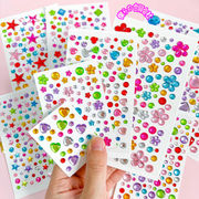 2025新入荷　DIYシール　DIY手作り　ステッカー　粘着シール　手帳用　ステッカー　4色展開