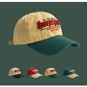 2025秋の新作--韓国風の日よけ付き男の子キャップ、旅行にも合わせやすい野球帽★4色★