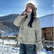 メンズファッション ワーク風 ジャケット 男女兼用 ストリート系 アウター  秋冬 2025新作★全2色