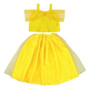 キッズコスプレ衣装 プリンセスドレス ローズイエロー 21823
