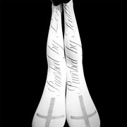 ストッキング レディース 総柄 プリント パンスト 薄手 伸縮性 おしゃれ 個性的 SNS映え