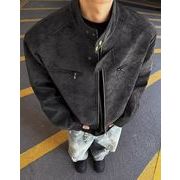 2025秋冬メンズ服 シンプル おしゃれ コート 韓国風 トップス ジャケット 防寒 温かい 2色展開[M~3XL]