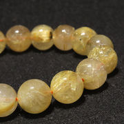 ブレス　ルチルクォーツ＜ブラジル産＞　丸