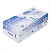 Ｐｒｏ＋ニトリルスムースＰＦ　アクアブルー　Ｌサイズ　２００枚入