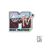 MTV ホログラムステッカー07 ロゴ ミュージック 音楽 アメリカ スマホ コレクション gs 公式グッズ MTV-007