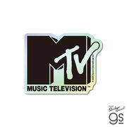 MTV ホログラムステッカー01 ロゴ ミュージック 音楽 アメリカ スマホ コレクション gs 公式グッズ MTV-001