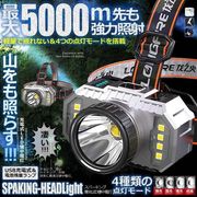 スパーキングヘッドLEDライト