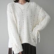 2025年INS 秋冬新作   気質   おしゃれ    可愛い    ニット セーター