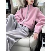 2026新品 レディース　カーディガントップス+ロングパンツ　セットアップ