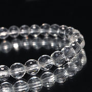 ブレス　天然水晶＜ブラジル産＞　山梨研磨　128面ハンドカット