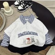 韓国　韓国子供服　韓国ファッション　新作　トレーナー　キッズ　ブラウス　トップス