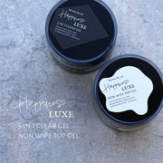 【新容器】ハピネスリュクス ノンワイプトップ & 5in1クリア　業務用 ジェルネイル 15g 30g