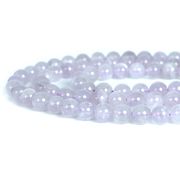 ラベンダーアメジスト【丸玉】8mm【天然石 ビーズ パワーストーン】