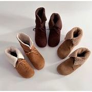 秋冬シューズ  ブーツ ショートブーツ 裏起毛  厚底 お出かけ