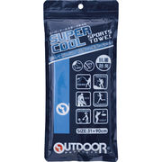 アウトドア スーパークールタオル ブルー 0823313