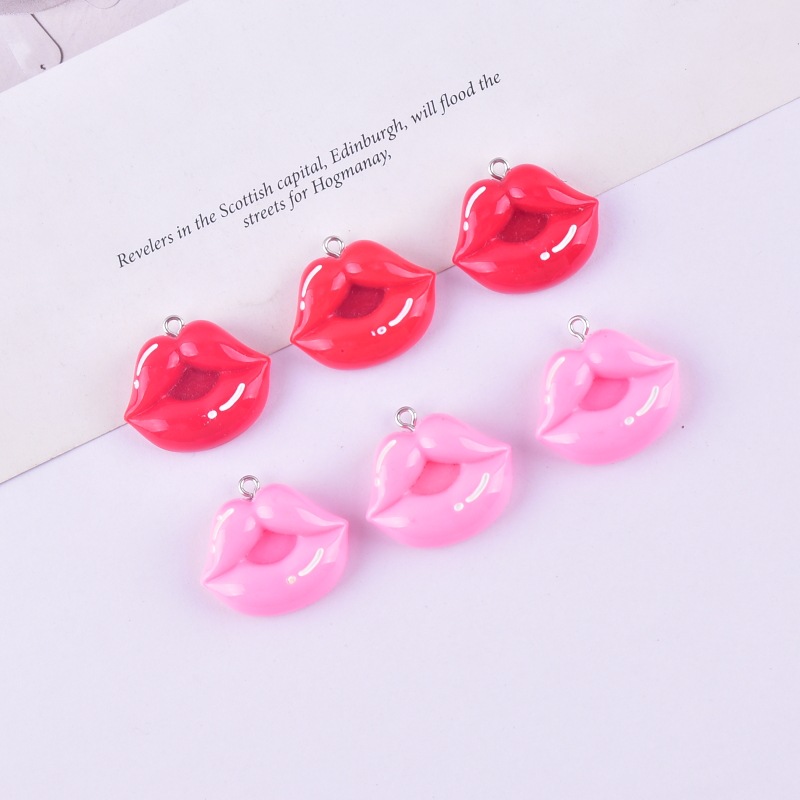 diyパーツ 樹脂パーツ ハンドメイド素材 ピアス パーツ 材料 手芸素材 アクセサリーパーツ 唇