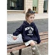 キッズ パーカー 子供プルオーバー 女の子トレーナー 大人気 韓国風 子供服LF