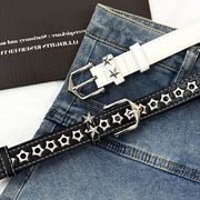 ベルト 星 スター スタッズ ギャル ストリート アメカジ PUレザー