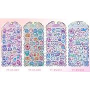 知育文具　DIY手帳素材装飾　ぷくぷく立体シール　携帯装飾品　3Dエポキシステッカー