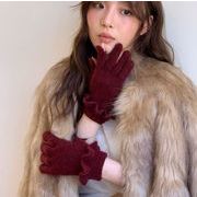 秋冬手袋 グローブ アームカバー  手袋  ニット手袋　防寒 毛糸