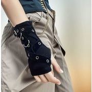 秋冬手袋 グローブ アームカバー  手袋  パンク風