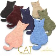 ★新商品★L&A original★本革製品★Genuine Leather★毛皮のCAT★