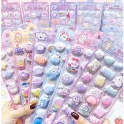 新入荷   手帳素材 手芸DIY 手帳シール ステッカー 3Dシール 装飾シール 精美 ク    文房具