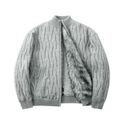 メンズファッション ニットカーディガン 男女兼用 ストリート系 アウター  秋冬 2025新作★