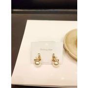 パールピアス　メタルピアス　アクセサリー　韓国ファッション