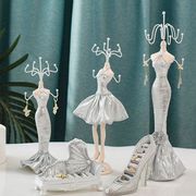 ジュエリーディスプレイラック、ジュエリーラック、プリンセスマネキンスタンドU00015U