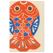 梅屋の縁起物ポストカード【金魚】　M01-PPF-276