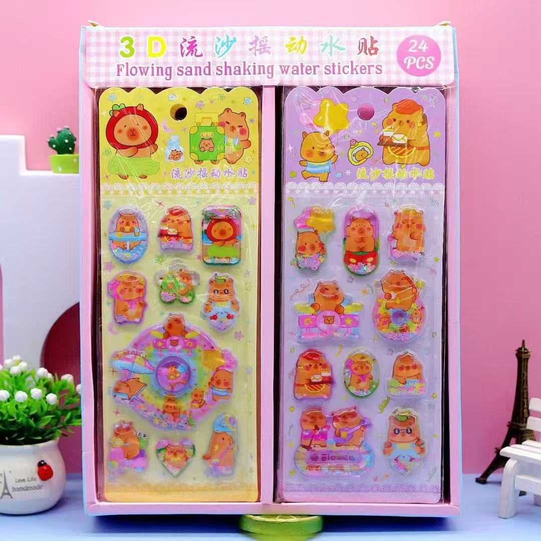 2026★DIY手作り ステッカー★粘着シール★3D★手帳素材