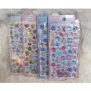 即納 DIY手作り  粘着シール 3D 立体ステッカー  シール デコレーション ぷくぷく ステッカー