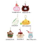 サンリオ ポーチ ダイカット 小物入れ キティ シナモロール クロミ ハンギョドン