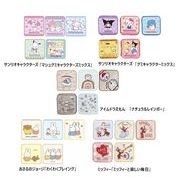 キャラクター ミニタオル5枚組 タオルハンカチ ポケットタオル サンリオ ドラえもん ミッフィー ジョージ