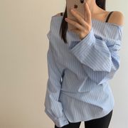 今季マストバイ   気質   おしゃれ   リバーシブル   デザイン性  ロングスリーブシャツ