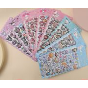 ぷくぷくシール ぷっくりシール 3Dステッカー 立体ステッカー エポキシステッカー　ヌイグルミ