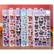 ぷくぷくシール ぷっくりシール 3Dステッカー 立体ステッカー エポキシステッカー　ヌイグルミ