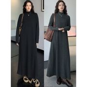 オーバーサイズ☆2026新作☆ワンピース☆レディース服L～3XL   2色